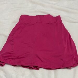 Women's Pink Tennis Skort